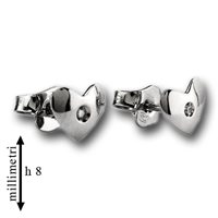 Ohrringe Gemoro Dame in Weißgold Diamante 0.02 Ct OB387BIA - OB387BIA
